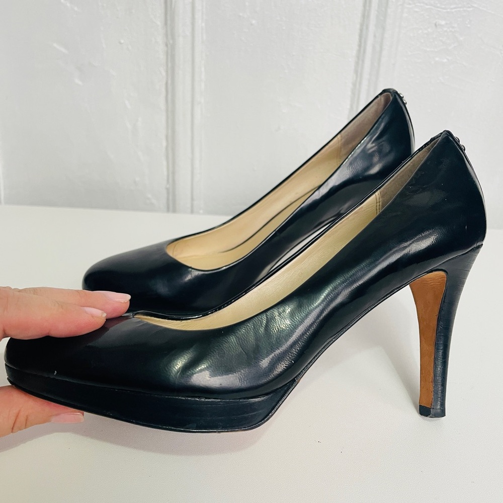 Coach Black Patent Leather Pumps - Picture 5 of 10